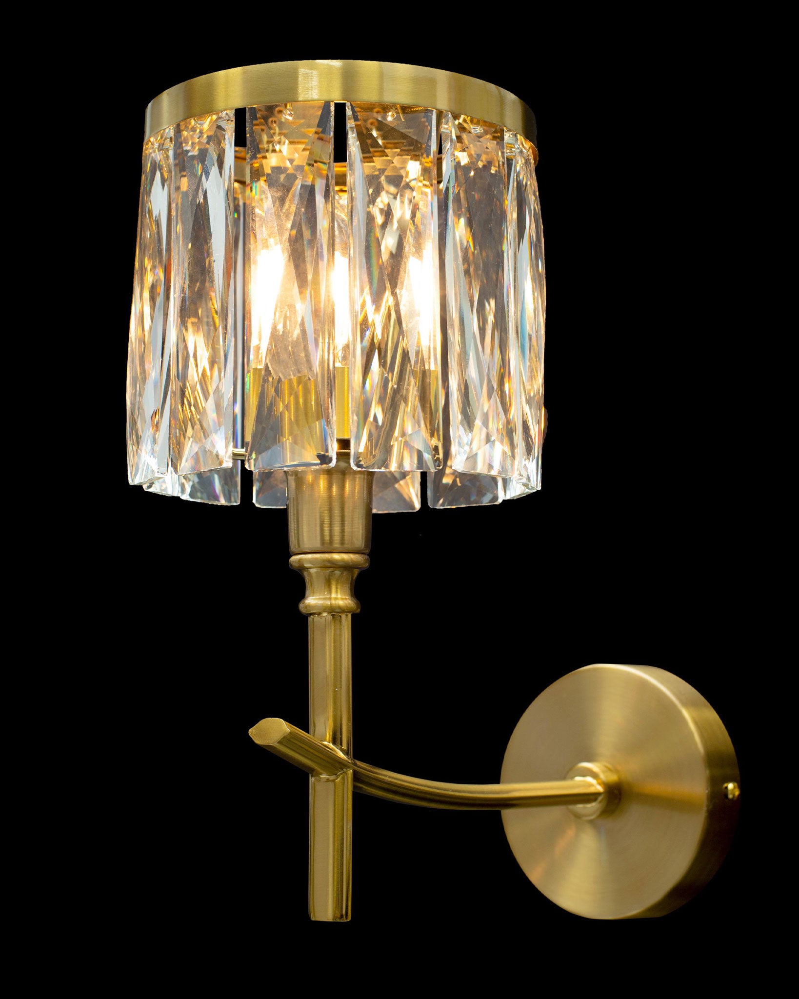 Opulence Wall Gold opulence  wall-lights  Bedroom  Lounge  Kitchen  Hallway MB737D-1ASG illuminati light
