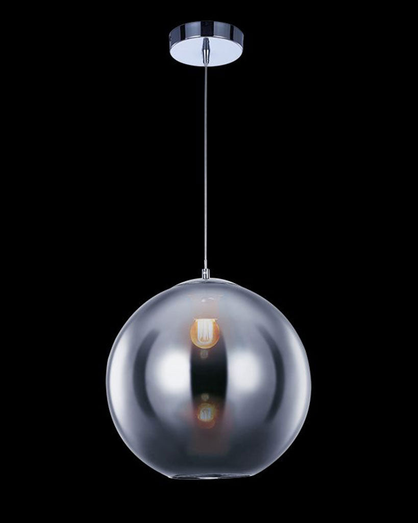 Oberon Small Pendant Chrome oberon ceiling-pendant-lights Bedroom Lounge Kitchen Hallway MD13090001-1CCHR illuminati light