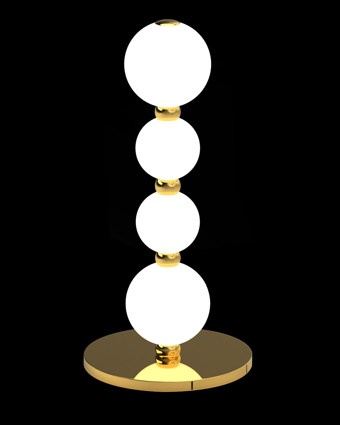 Pearl Table Lamp Gold pearl table-lights Bedroom Lounge Kitchen Hallway MT21001033-1AGOL illuminati light