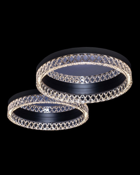 Santi Double Flush Black santi  flush-ceiling-lights  Bedroom  Lounge  Kitchen  Hallway MX22020106-2ABLK illuminati light