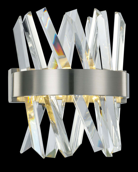 Akasha Wall Light Satin Nickle Illuminati