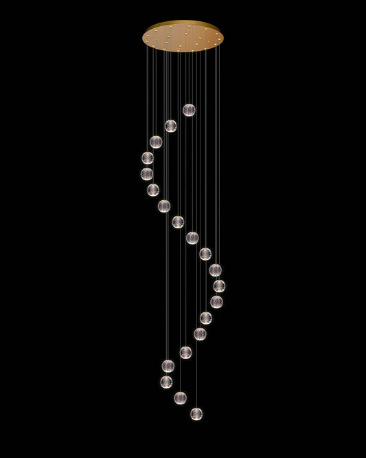 Diamante 20Lt Round Gold Illuminati Light