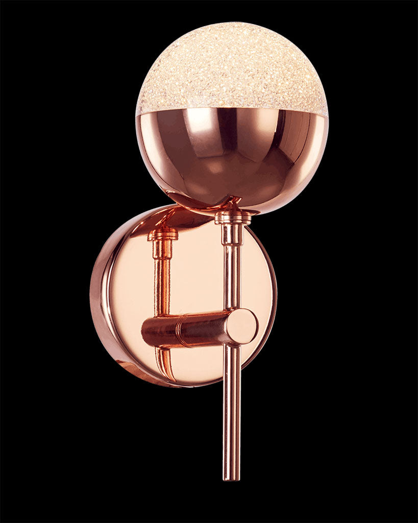 Eclipse Single Wall Copper IP44 eclipse  wall-lights  Bedroom  Lounge  Kitchen  Hallway MB14003057-1ACPR illuminati light