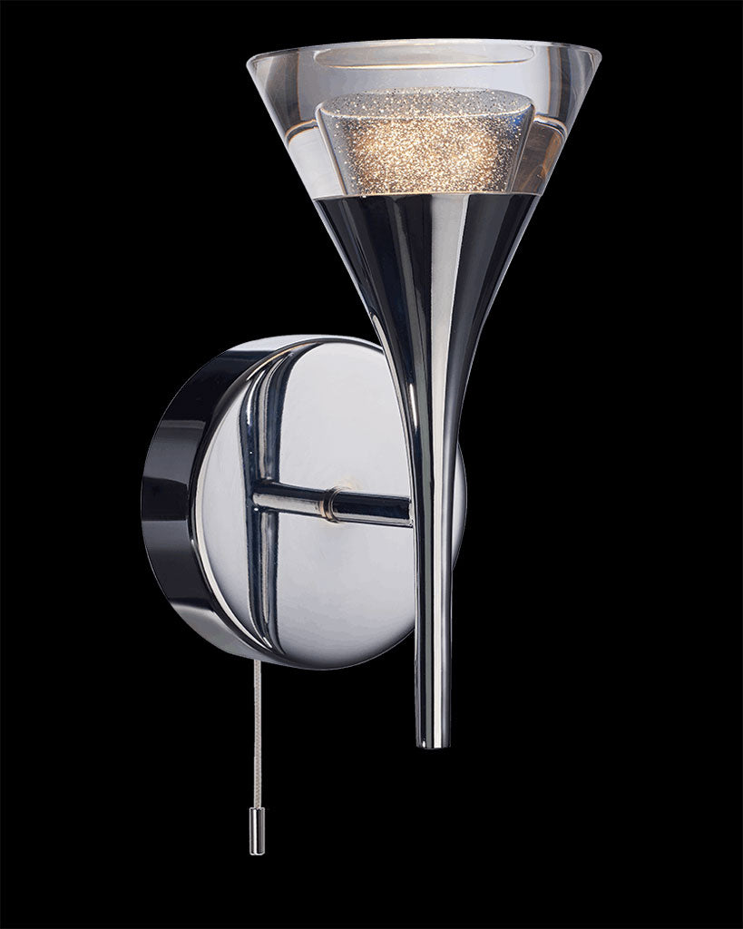 Jewel Single Wall IP44 jewel  wall-lights  Bedroom  Lounge  Kitchen  Hallway  Bathroom MB15003012-1AIP44 illuminati light