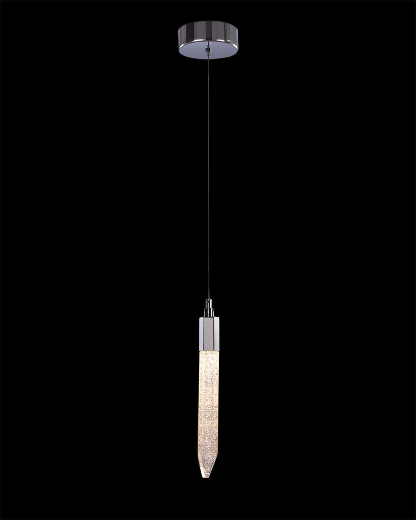 Shard Single Pendant Chrome shard ceiling-pendant-lights Bedroom Lounge Kitchen Hallway MD17003025-1ACHR illuminati light