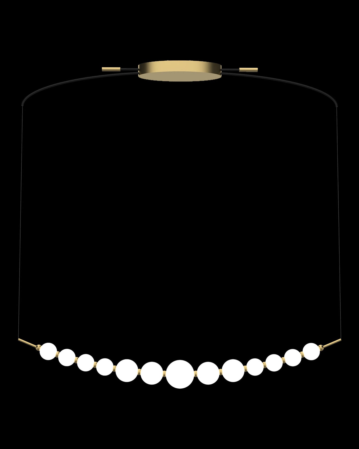 Pearl Pendant Gold pearl ceiling-pendant-lights Bedroom Lounge Kitchen Hallway MD19001033-1HGOL illuminati light