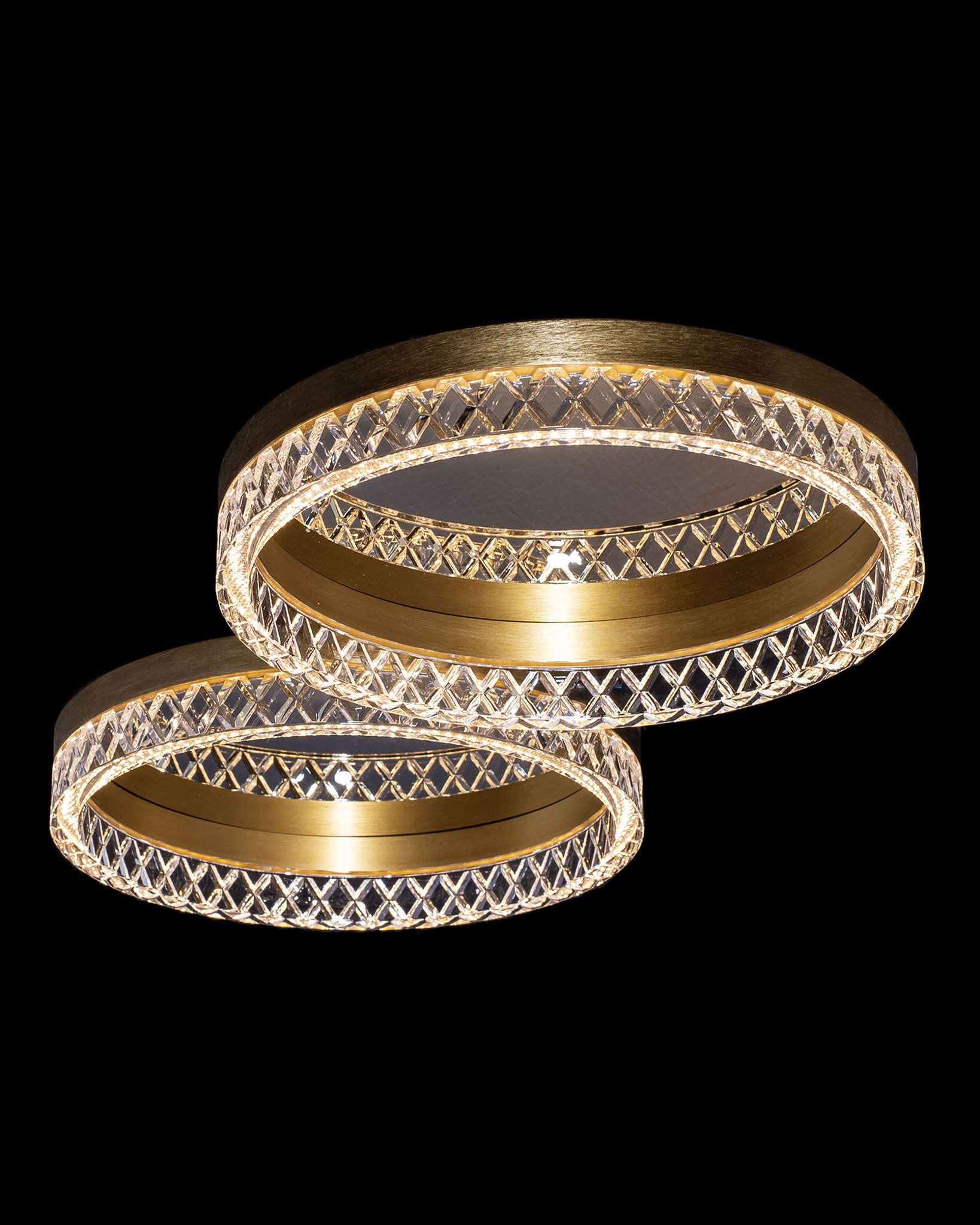 Santi Double Flush Gold santi  flush-ceiling-lights  Bedroom  Lounge  Kitchen  Hallway MX22020106-2AGOL illuminati light