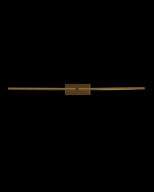 Tubular Double Wall Satin Gold tubular  wall-lights  Bedroom  Lounge  Kitchen  Hallway MB18001070-2AGOL illuminati light