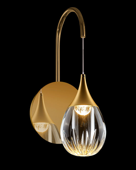 Stilla Wall Light Gold Illuminati