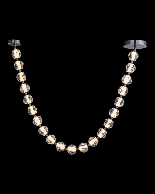 Ciottolo 21LT Draped Pendant Chrome Illuminati Light