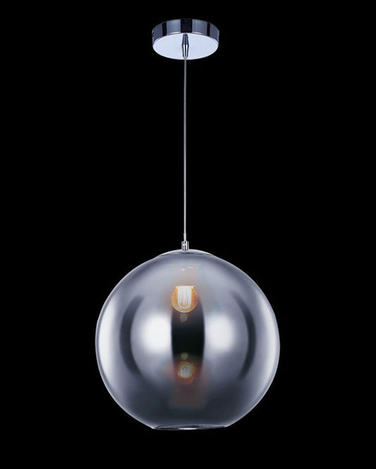 Oberon Small Pendant Chrome oberon  ceiling-pendant-lights  Bedroom  Lounge  Kitchen  Hallway MD13090001-1CCHR illuminati light