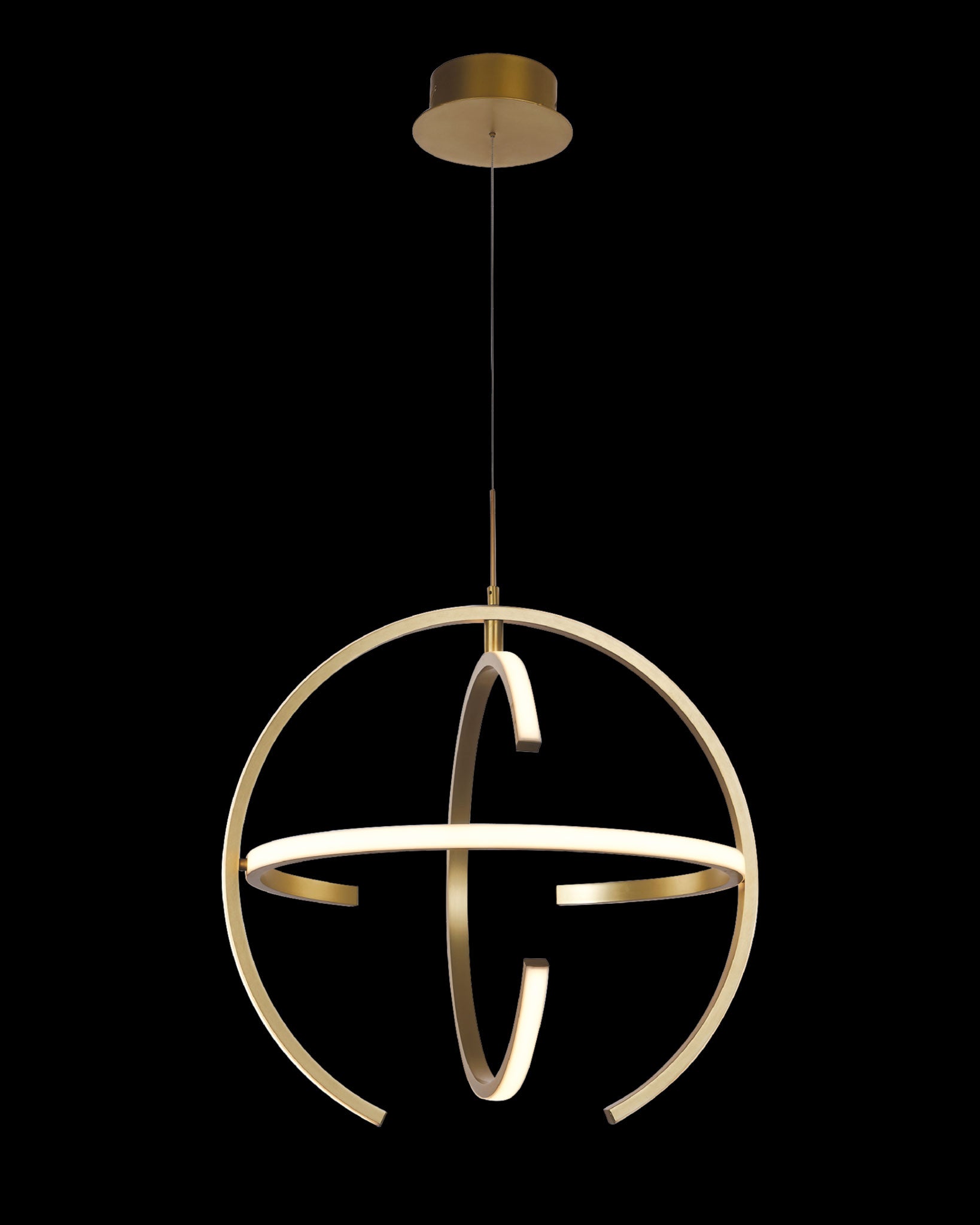 Chanel Pendant Light Gold chanel  ceiling-pendant-lights  Bedroom  Lounge  Kitchen  Hallway MD17006016-1BGOL illuminati light