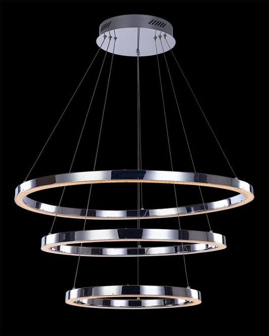 Cerchio Tripple Ring Pendant Illuminati Light
