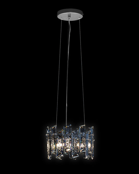 Crisiante Pendant 3Lt D25cm Chrome crisiante  ceiling-pendant-lights  Bedroom  Lounge  Kitchen  Hallway MD22020110-3ACHR illuminati light