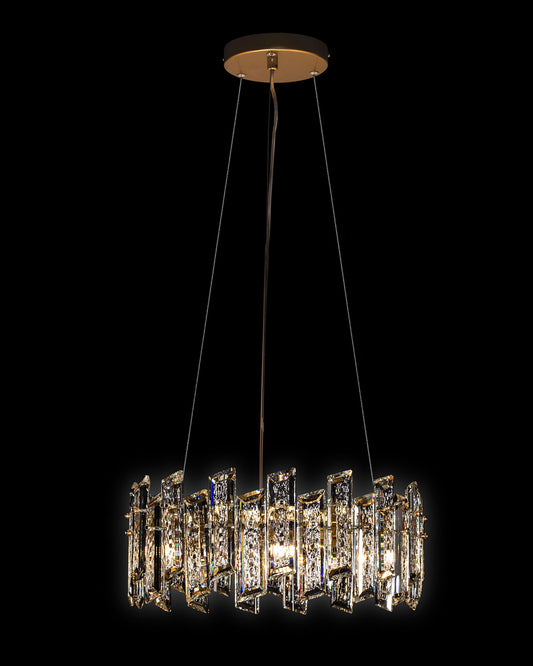 Crisiante Pendant 6Lt D40cm Gold crisiante  ceiling-pendant-lights  Bedroom  Lounge  Kitchen  Hallway MD22020110-6AGOL illuminati light