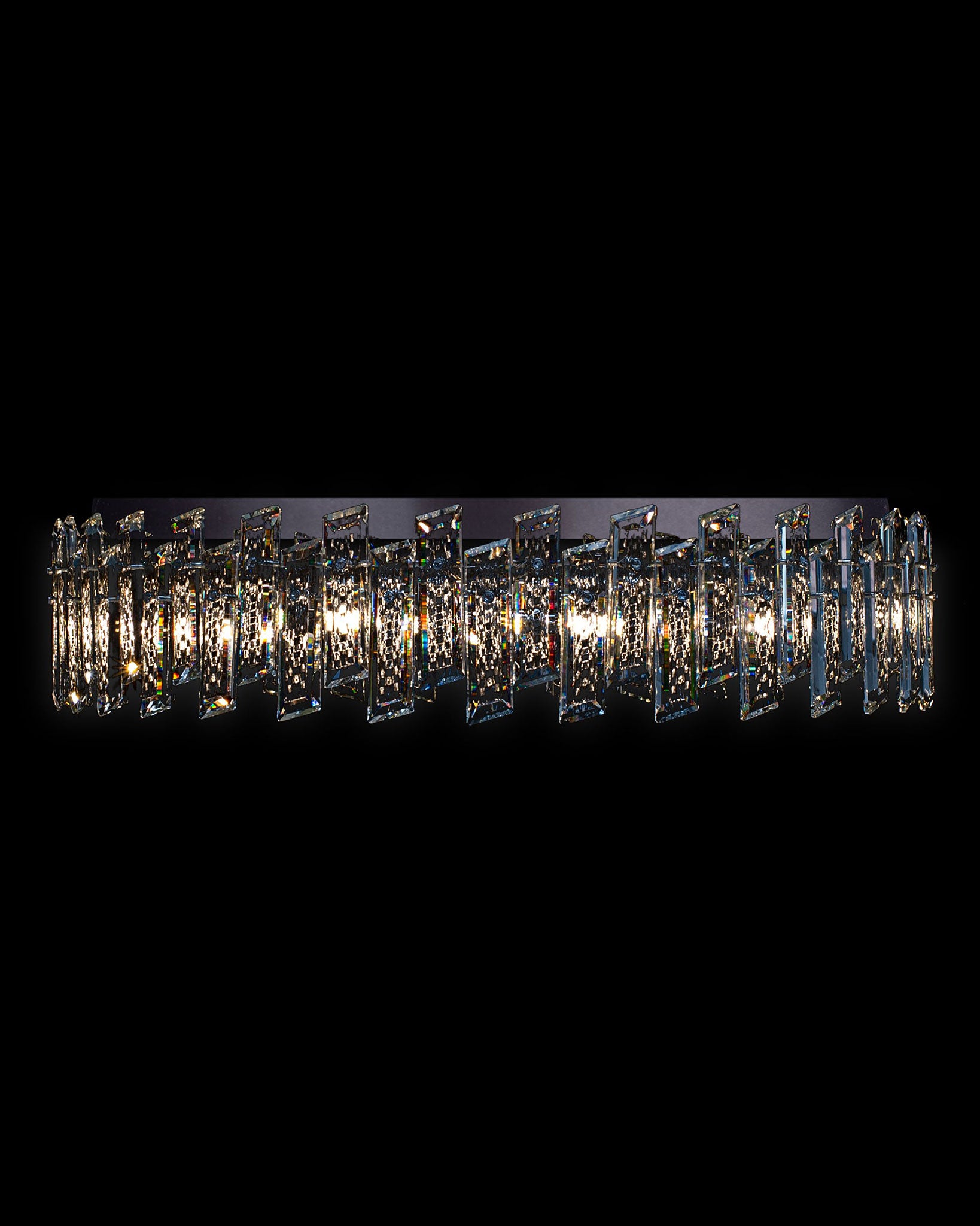 Crisiante Oval Pendant Large Chrome crisiante  ceiling-pendant-lights  Bedroom  Lounge  Kitchen  Hallway MD22020110-12LCHR illuminati light