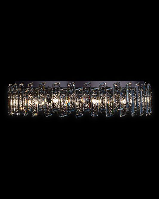 Crisiante Oval Pendant Large Chrome crisiante  ceiling-pendant-lights  Bedroom  Lounge  Kitchen  Hallway MD22020110-12LCHR illuminati light