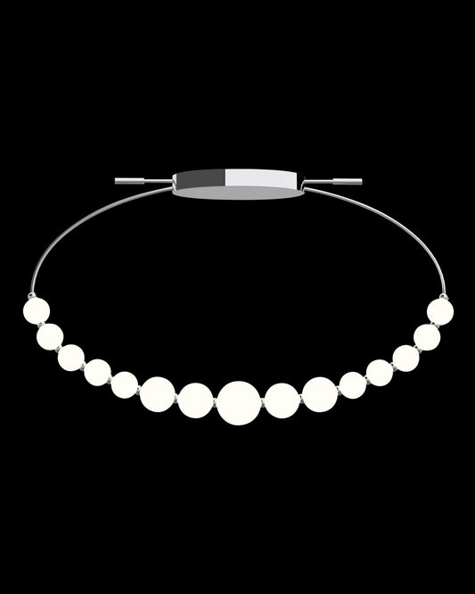 Pearl Semi-Flush Chrome pearl  semi-flush-ceiling-lights  Bedroom  Lounge  Kitchen  Hallway MX19001033-1CCHR illuminati light