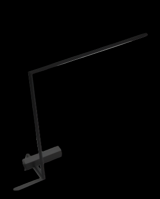Tubular Single Table Matt Black tubular  table-lights  Bedroom  Lounge  Hallway MT18001070-1ABLK illuminati light