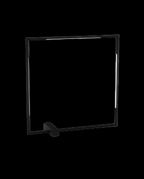 Tubular Square Table Matt Black tubular  table-lights  Bedroom  Lounge  Kitchen  Hallway MT18001070-3ABLK illuminati light
