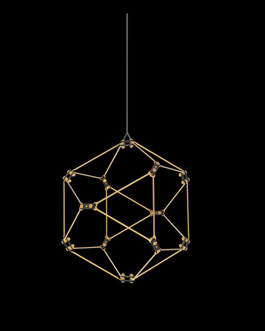 Lucciola Single Pendant D16.5 Brass lucciola  ceiling-pendant-lights  Bedroom  Lounge  Kitchen  Hallway MD18001068-1ABRS illuminati light