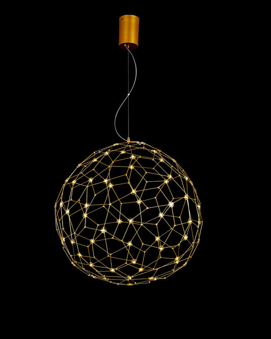 Lucciola Single Pendant D60 Brass lucciola  ceiling-pendant-lights  Bedroom  Lounge  Kitchen  Hallway MD18001068-1BBRS illuminati light