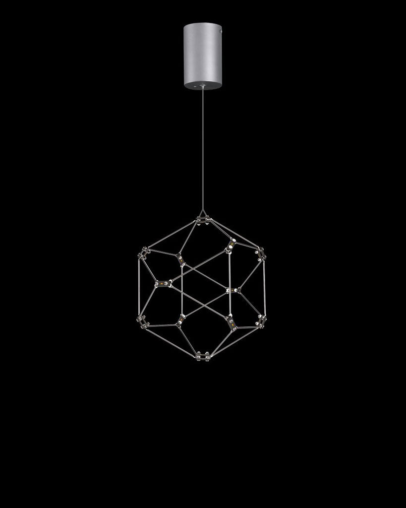 Lucciola Single Pendant D16.5 Stainless Steel lucciola  ceiling-pendant-lights  Bedroom  Lounge  Kitchen  Hallway MD18001068-1ASS illuminati light