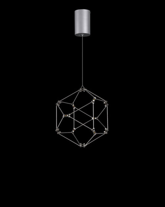 Lucciola Single Pendant D16.5 Stainless Steel lucciola  ceiling-pendant-lights  Bedroom  Lounge  Kitchen  Hallway MD18001068-1ASS illuminati light