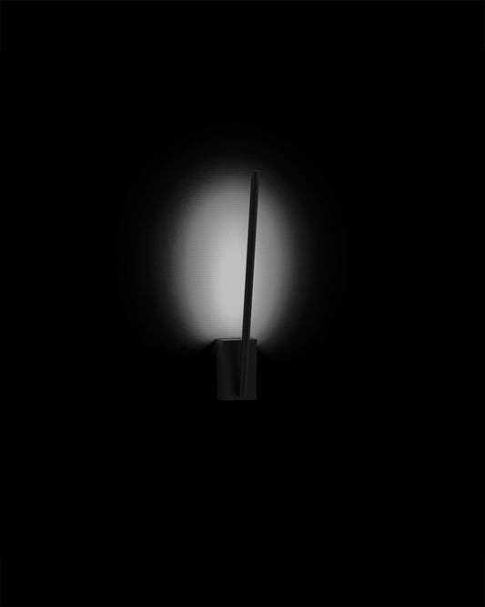 Tubular Single Wall Matt Black Non Dimmable Illuminati Light