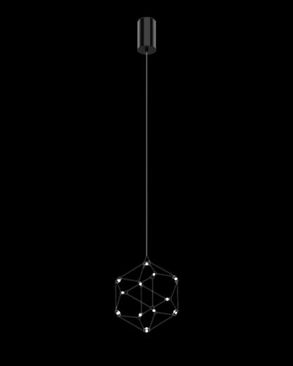 Lucciola Single Pendant D16.5 Black Illuminati Light