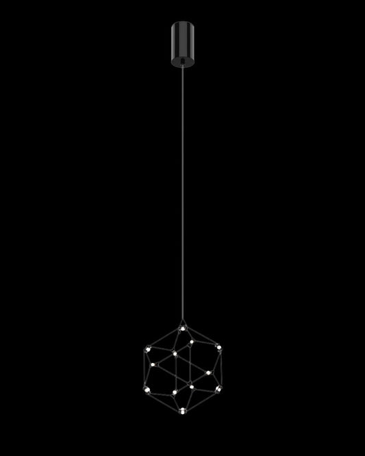 Lucciola Single Pendant D16.5 Black Illuminati Light