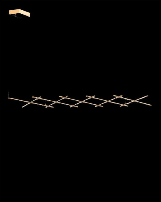 Tubular 20Lt Pendant Satin Gold Model A tubular  ceiling-pendant-lights  Bedroom  Lounge  Kitchen  Hallway MD18001070-20AGOL illuminati light