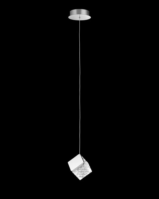 Magia Single Pendant Chrome Illuminati Light