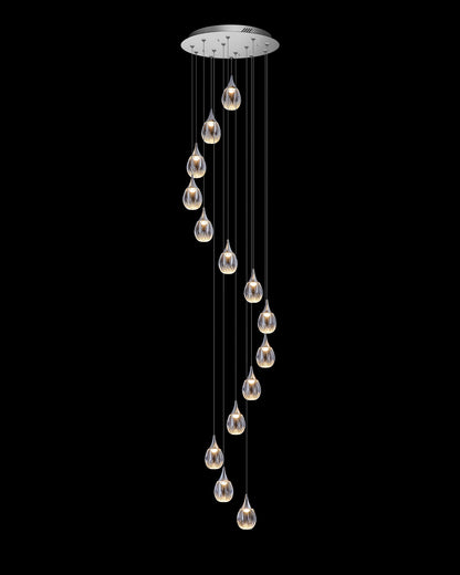 Stilla 14 Light Round Pendant Chrome Illuminati
